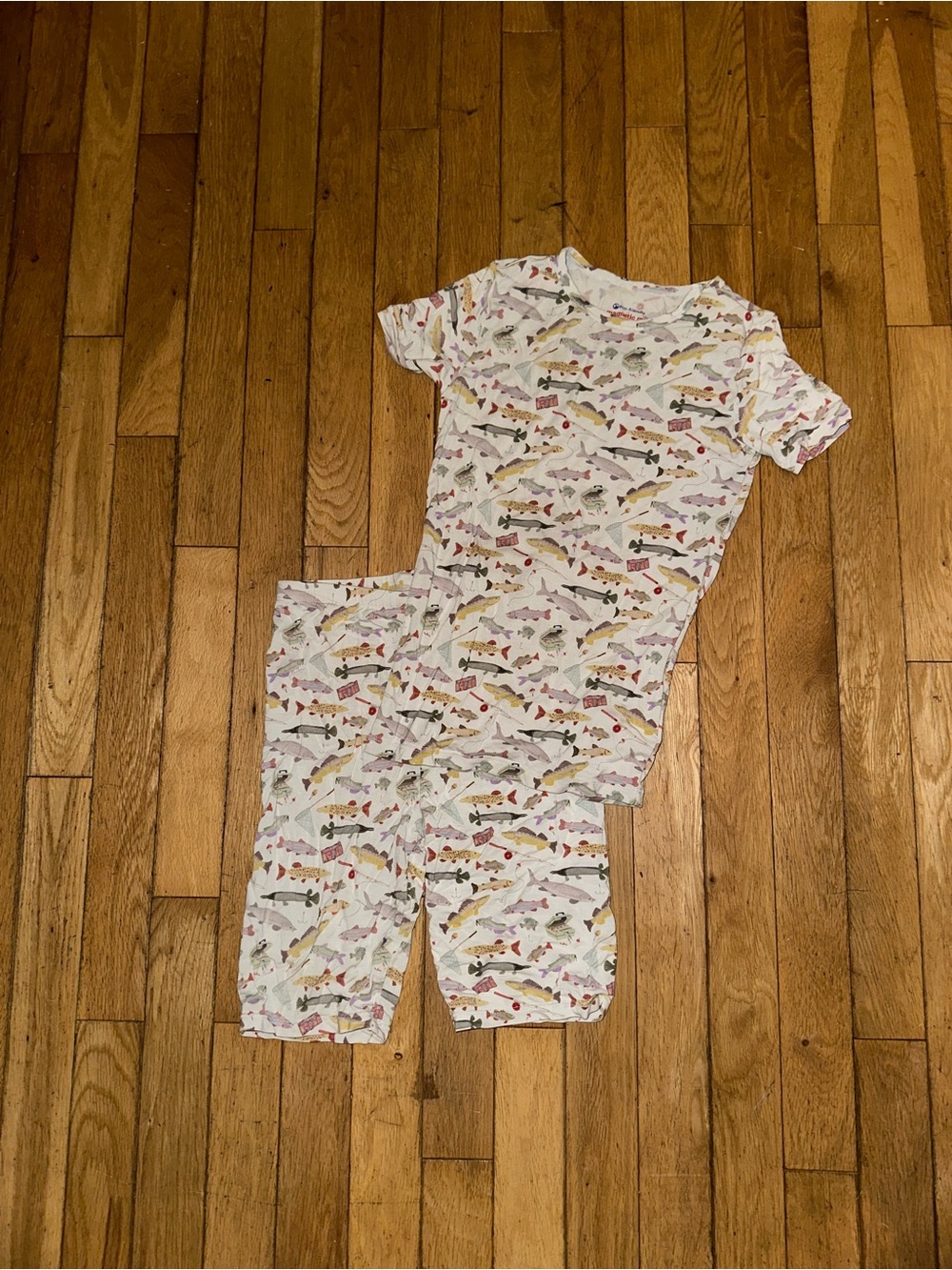 Kid’s Unisex Magnetic Me short sleeve pajama set matching